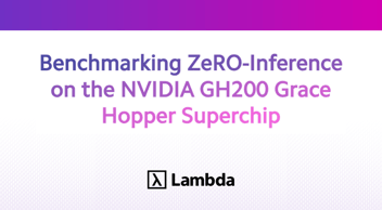 Benchmarking ZeRO-Inference on the NVIDIA GH200 Grace Hopper Superchip