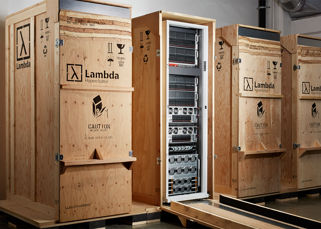 Lambda Echelon Clusters Rack Crates