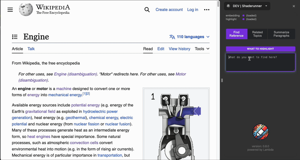 source finding feature in action, sr_retrieval