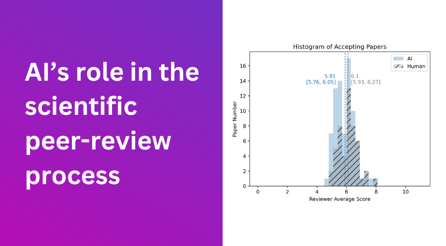 AI's role in the scientific peer-review process